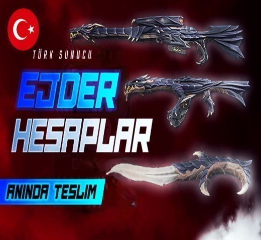 TR EJDER SKİN GARANTİLİ VIP RANDOM HESAP