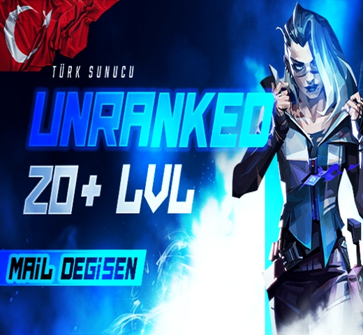 TR I UNRANKED 20+ LVL MAİL DEĞİŞEN HESAPLAR