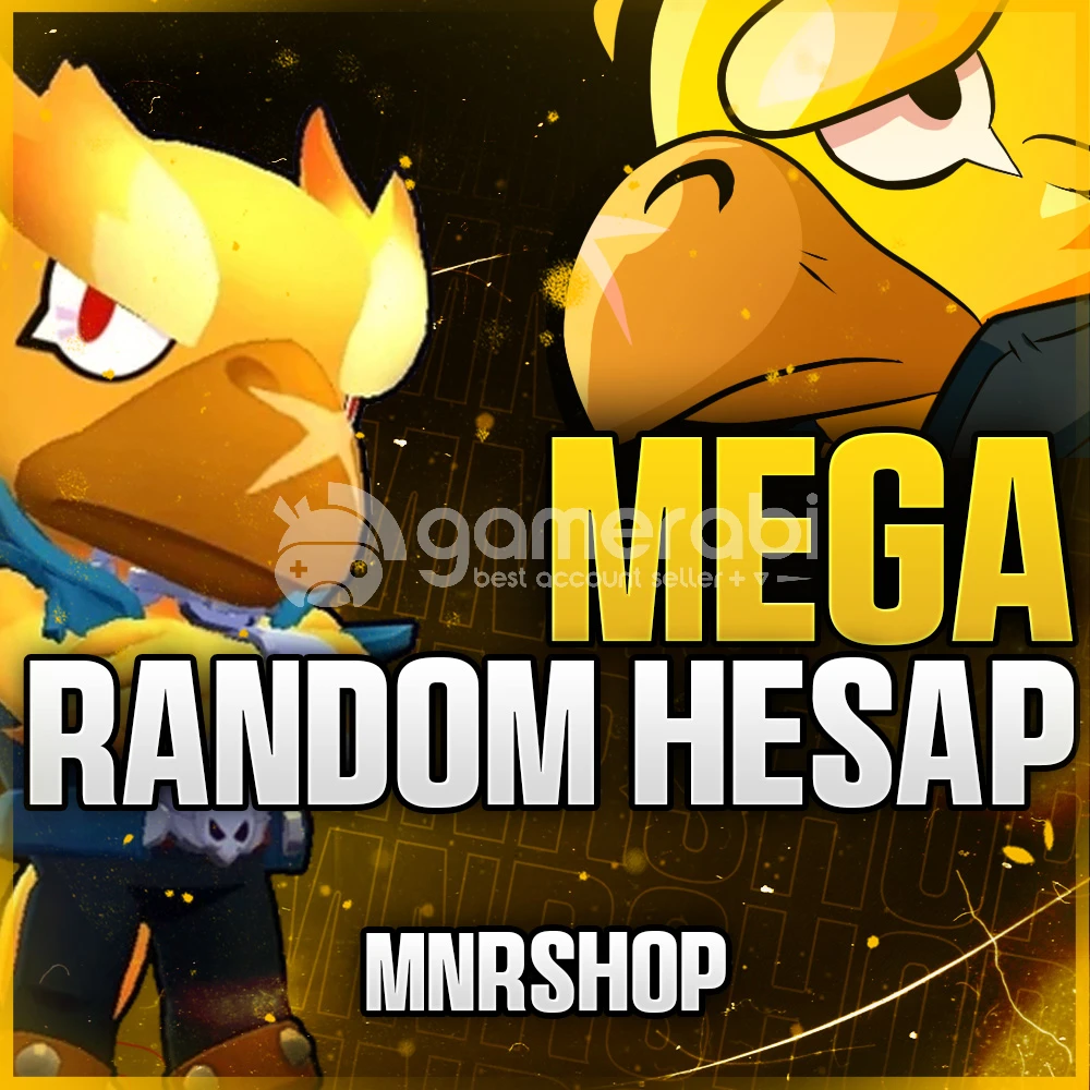 ⭐ BRAWLSTARS MEGA RANDOM HESAP  ⭐